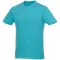 Heros short sleeve unisex t-shirt, Unisex, Single Jersey knit of 100% Cotton, Aqua, XS