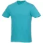 Heros short sleeve unisex t-shirt, Unisex, Single Jersey knit of 100% Cotton, Aqua, S