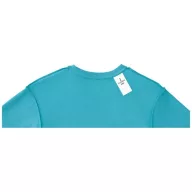   Heros short sleeve unisex t-shirt, Unisex, Single Jersey knit of 100% Cotton, Aqua, L