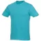Heros short sleeve unisex t-shirt, Unisex, Single Jersey knit of 100% Cotton, Aqua, XXS