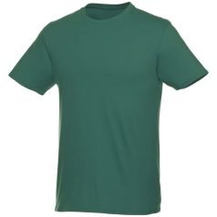   Heros short sleeve unisex t-shirt, Unisex, Single Jersey knit of 100% Cotton, Forest green, S