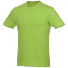   Heros short sleeve unisex t-shirt, Unisex, Single Jersey knit of 100% Cotton, Apple Green, XS