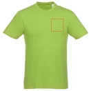 Heros short sleeve unisex t-shirt, Unisex, Single Jersey knit of 100% Cotton, Apple Green, S