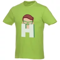   Heros short sleeve unisex t-shirt, Unisex, Single Jersey knit of 100% Cotton, Apple Green, M