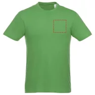   Heros short sleeve unisex t-shirt, Unisex, Single Jersey knit of 100% Cotton, Fern green  , XS