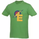 Heros short sleeve unisex t-shirt, Unisex, Single Jersey knit of 100% Cotton, Fern green  , L