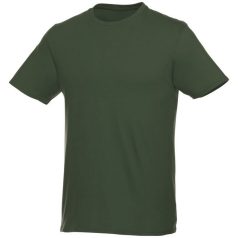   Heros short sleeve unisex t-shirt, Unisex, Single Jersey knit of 100% Cotton, Army Green, XS