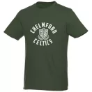 Heros short sleeve unisex t-shirt, Unisex, Single Jersey knit of 100% Cotton, Army Green, L
