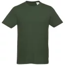 Heros short sleeve unisex t-shirt, Unisex, Single Jersey knit of 100% Cotton, Army Green, L
