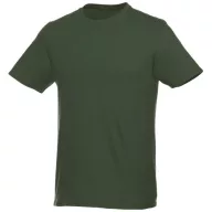   Heros short sleeve unisex t-shirt, Unisex, Single Jersey knit of 100% Cotton, Army Green, XXS