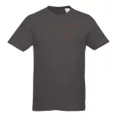 Heros short sleeve unisex t-shirt, Unisex, Single Jersey knit of 100% Cotton, Storm Grey, M