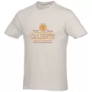 Heros short sleeve unisex t-shirt, Unisex, Single Jersey knit of 100% Cotton, Light grey, S