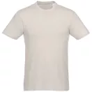 Heros short sleeve unisex t-shirt, Unisex, Single Jersey knit of 100% Cotton, Light grey, M
