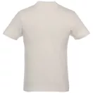 Heros short sleeve unisex t-shirt, Unisex, Single Jersey knit of 100% Cotton, Light grey, XXL