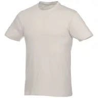   Heros short sleeve unisex t-shirt, Unisex, Single Jersey knit of 100% Cotton, Light grey, XXS