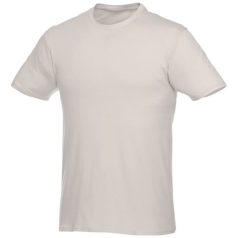   Heros short sleeve unisex t-shirt, Unisex, Single Jersey knit of 100% Cotton, Light grey, XXS