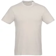   Heros short sleeve unisex t-shirt, Unisex, Single Jersey knit of 100% Cotton, Light grey, XXS