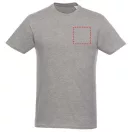 Heros short sleeve unisex t-shirt, Unisex, Single Jersey knit of 100% Cotton, HEATHER GREY, XS