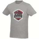Heros short sleeve unisex t-shirt, Unisex, Single Jersey knit of 100% Cotton, HEATHER GREY, XXL