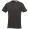Heros short sleeve unisex t-shirt, Unisex, Single Jersey knit of 100% Cotton, Heather Charcoal, XXS