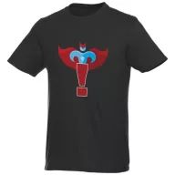   Heros short sleeve unisex t-shirt, Unisex, Single Jersey knit of 100% Cotton, solid black, M