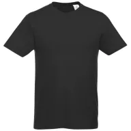   Heros short sleeve unisex t-shirt, Unisex, Single Jersey knit of 100% Cotton, solid black, XL