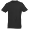Heros short sleeve unisex t-shirt, Unisex, Single Jersey knit of 100% Cotton, solid black, XXL