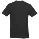 Heros short sleeve unisex t-shirt, Unisex, Single Jersey knit of 100% Cotton, solid black, 5XLP