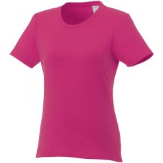   Heros short sleeve women's t-shirt, Female, Single Jersey knit of 100% Cotton, Magenta, XL