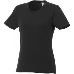   Heros short sleeve women's t-shirt, Female, Single Jersey knit of 100% Cotton, solid black, 4XL