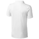 Calgary short sleeve men's polo, Male, Single Piqué of 100% Cotton, White, XXL