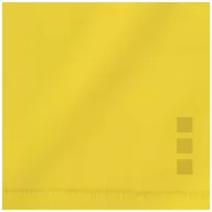   Calgary short sleeve men's polo, Male, Single Piqué of 100% Cotton, Yellow, L