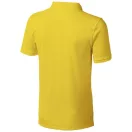 Calgary short sleeve men's polo, Male, Single Piqué of 100% Cotton, Yellow, XXXL