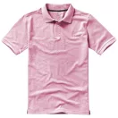 Calgary short sleeve men's polo, Male, Single Piqué of 100% Cotton, Light pink, S