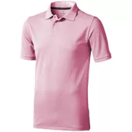   Calgary short sleeve men's polo, Male, Single Piqué of 100% Cotton, Light pink, XL