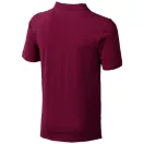 Calgary short sleeve men's polo, Male, Single Piqué of 100% Cotton, Burgundy, XXXL