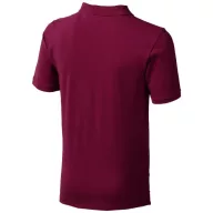   Calgary short sleeve men's polo, Male, Single Piqué of 100% Cotton, Burgundy, XXXL