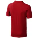 Calgary short sleeve men's polo, Male, Single Piqué of 100% Cotton, Red, XXXL