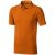 Calgary short sleeve men's polo, Male, Single Piqué of 100% Cotton, Orange, XS