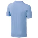 Calgary short sleeve men's polo, Male, Single Piqué of 100% Cotton, Light blue, S