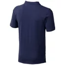Calgary short sleeve men's polo, Male, Single Piqué of 100% Cotton, Navy, S