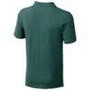 Calgary short sleeve men's polo, Male, Single Piqué of 100% Cotton, Forest green, XS