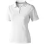 Calgary short sleeve women's polo, Female, Single Piqué of 100% Cotton, White, XXL