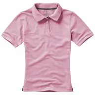  Calgary short sleeve women's polo, Female, Single Piqué of 100% Cotton, Light pink, XS