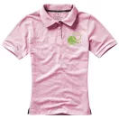 Calgary short sleeve women's polo, Female, Single Piqué of 100% Cotton, Light pink, M