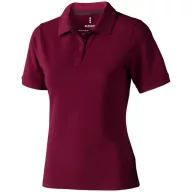  Calgary short sleeve women's polo, Female, Single Piqué of 100% Cotton, Burgundy, XS