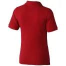 Calgary short sleeve women's polo, Female, Single Piqué of 100% Cotton, Red, XS