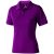 Calgary short sleeve women's polo, Female, Single Piqué of 100% Cotton, Plum, XS