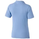 Calgary short sleeve women's polo, Female, Single Piqué of 100% Cotton, Light blue, L