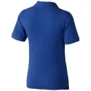 Calgary short sleeve women's polo, Female, Single Piqué of 100% Cotton, Blue, XXL